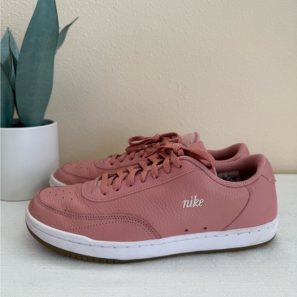 Nike Dusty Rose Leather Casual Sneakers - Picture 3 of 12